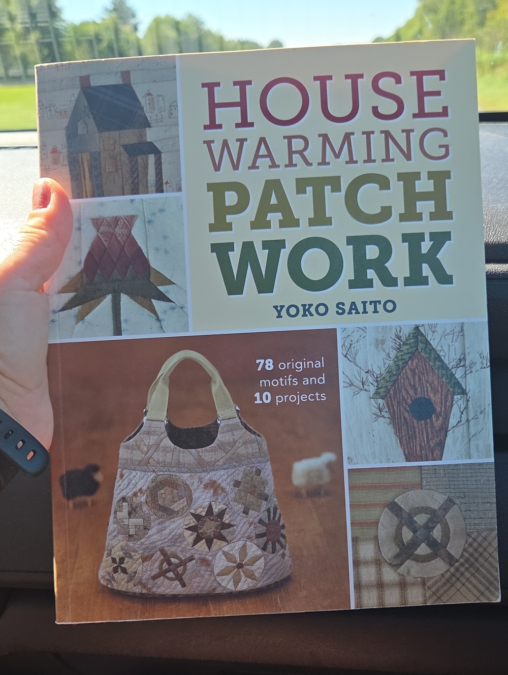 House Warming Patch Work Sewing Book ☆ Yoko Saito ☆ Great Condition!